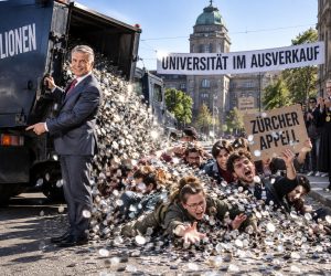 Universität im Ausverkauf: Wer zahlt, fragt. Wer fragt, fliegt.