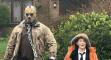 Father fulfills his birthday wish and has Jason Voorhees pick his son up from school