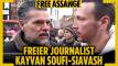 Kayvan Soufi-Siavash om Assange, politikk, krig og filosofi