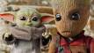 Quand Baby Yoda rencontre Baby Groot