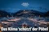 Pokrytectvo v Davose: Keď ochrana klímy pristane v lietadle, hovoria o obetiach a rezervujú si pristávaciu dráhu.